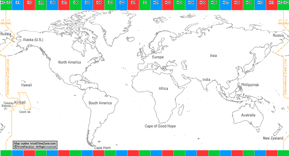 History Of The International Date Line And The Standard Time Zone