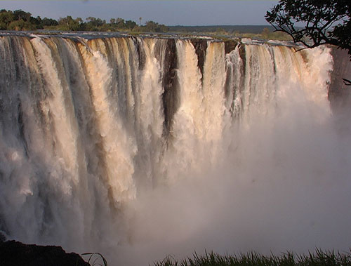 victoria falls zambia. The Victoria Falls or