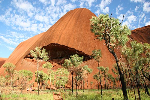 Uluru Ayers rock formations