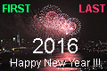First and last to observe New Year 2016