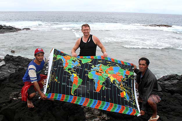 Cape Falealupo Samoa travel towel