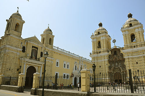 Monastery of San Francisco Lima UNESCO World Heritage Site Peru worldtimezone travel