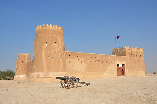 Zubarah Fort Qatar UNESCO World Heritage tentative list Sheikh Abdullah bin Jassim Al Thani worldtimezone travel