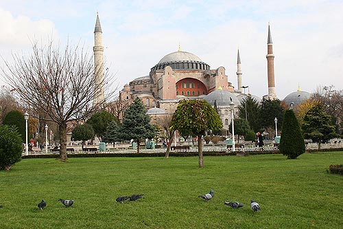 Hagia Sophia former Orthodox patriarchal basilica later a mosque now a museum in Istanbul Turkey