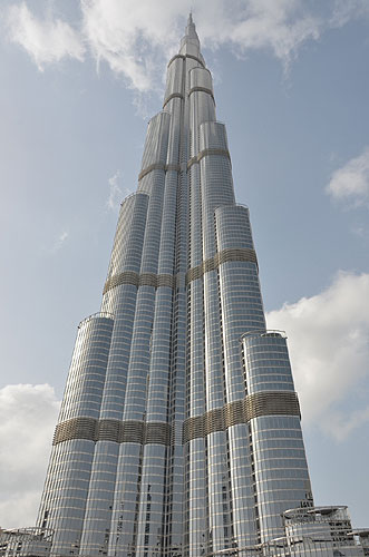 Burj Khalifa tallest building in the world 828m, Dubai United Arab Emirates worldtimezone travel