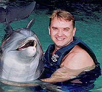 Swimming with dolphins in Hawaii