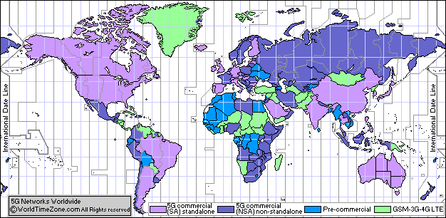 5G map field testing trials research development