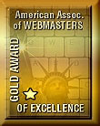 Gold Award worldtimezone American Association Of Webmasters