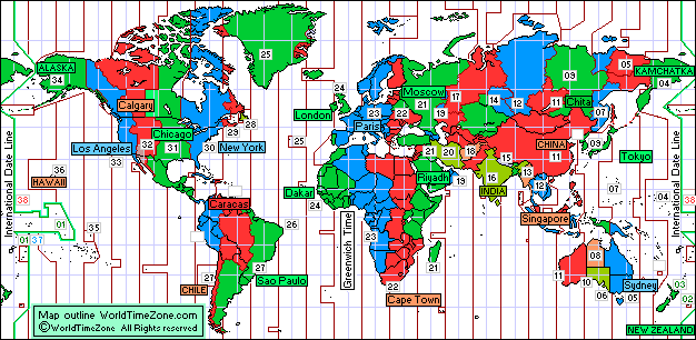 New Year 2022 map