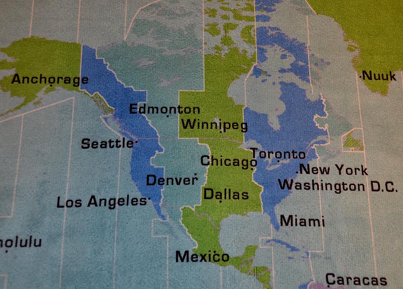 los angeles time zone