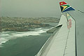 Plane taking off from Dakar, Senegal