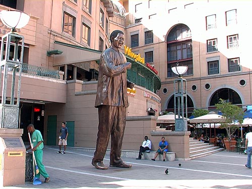 Nelson Mandela Square Sandton Johannesburg South Africa