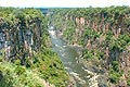 Zambezi River and The Victoria Falls Bridge