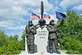 Alaska Siberia World War II Memorial Northwest Staging Route Fairbanks Alaska