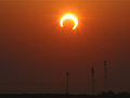 Annular Solar Eclipse from Al Hofuf, Saudi Arabia