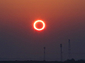 Annular Solar Eclipse from Al Hofuf, Saudi Arabia