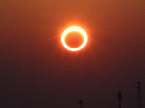 Annular Solar Eclipse from Al Hofuf, Saudi Arabia Alexander Krivenyshev WorldTimeZone