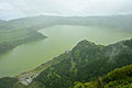 Lagoa das Furnas Furnas Lake part of the Furnas Volcano Sao Miguel island Azores