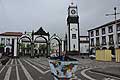 The Portas da Cidade Gates to the City and Sao Sebastian Church Ponta Delgada Azores
