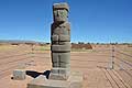 Monolito Ponce Kalasasaya temple Tiwanaku Bolivia