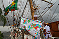 Brazilian Sailor with World Time Zone travel towel worldtimezone