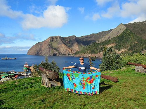 Fuerte Santa Barbara Isla Robinson Crusoe - Fort Santa Barbara, Robinson Crusoe Island Photo Alexander Krivenyshev WorldTimeZone