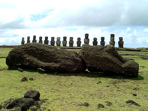 UNESCO World Heritage Rapa Nui National Park Easter Island Chile