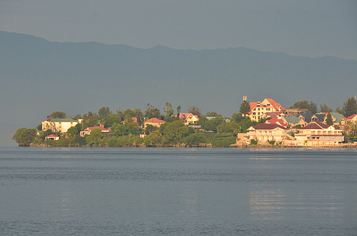 Goma Democratic Republic of the Congo northern shore of Lake Kivu photo Alexander Krivenyshev WorldTimeZone