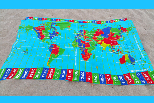 WorldTimeZone kanga world time zone canga travel towel worldtimezone travel