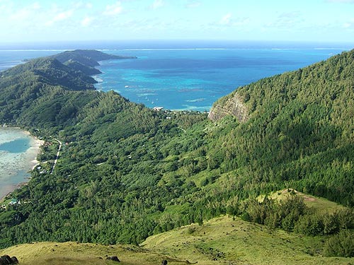 View from Mt Duff 441m highest point in the Gambiers