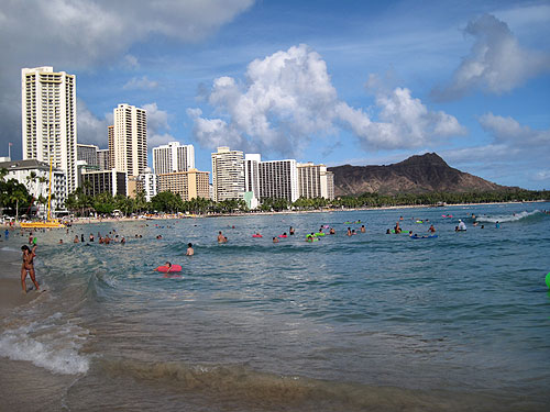 Waikiki Beach Oahu Hawaii