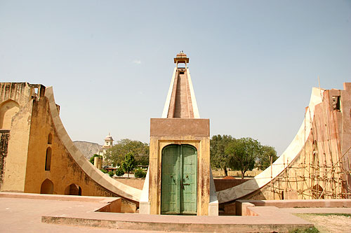 Giant Sundial Samrat Yantra world largest sundial Jantar Mantar Jaipur India UNESCO World Heritage Site