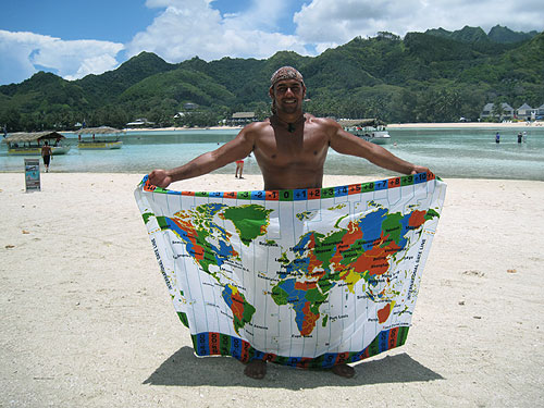 Papa Jack from Koka Lagoon Cruises Muri Beach Rarotonga Cook islands