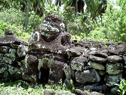 Nuku Hiva ceremonial site Marquesas Islands