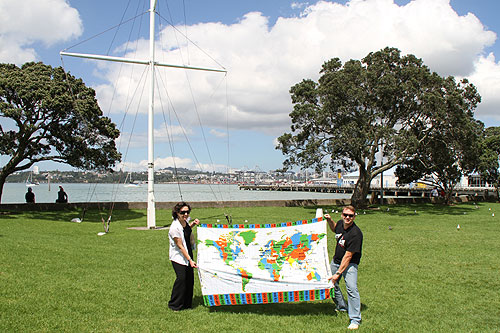 First trigonometrical station for the hydrographic survey of New Zealand Devonport Auckland New Zealand  Photo Alexander Krivenyshev WorldTimeZone