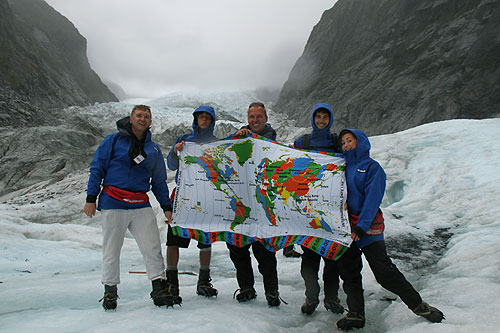 Franz Josef Glacier South Island New Zealand Photo Alexander Krivenyshev WorldTimeZone