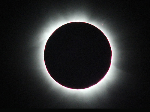 Total Solar Eclipse  Pokwero Village Pakwach Uganda on November 3 2013 photo Alexander Krivenyshev WorldTimeZone