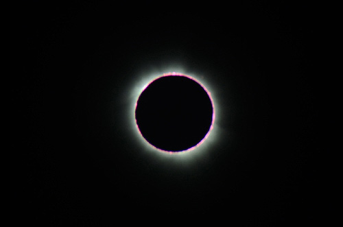 Total Solar Eclipse - Inner Corona near Pakwach Uganda photo Alexander Krivenyshev WorldTimeZone