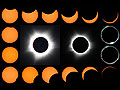 Ningaloo Total Solar Eclipse phases from Exmouth, Western Australia worldtimezone world time zone