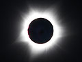 Sun's corona during Total solar eclipse in Exmouth, Australia worldtimezone world time zone