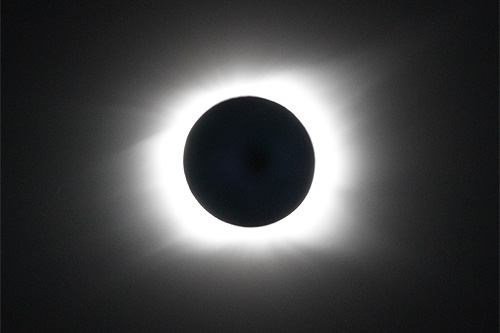 Total Solar Eclipse over Rapa Nui Easter Island July 11 2010