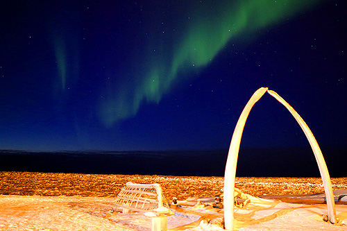 Northern Lights in Utqiagvik Barrow Alaska 