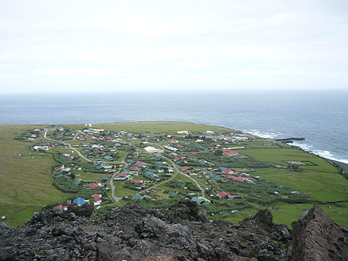 Edinburgh of the Seven Seas main settlement of the island of Tristan da Cunha