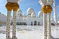 Sheikh Zayed Grand Mosque in Abu Dhabi U.A.E.