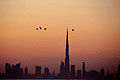 Dubai Skyline and the Burj Khalifa