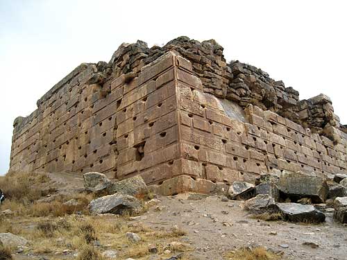 Tall-i Takht Citadel Throne Hill Pasargadae Iran
