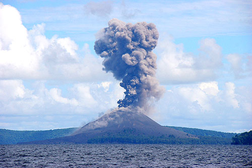 Krakatoa and Ujung Kulon National Park Sunda Strait - Indonesia