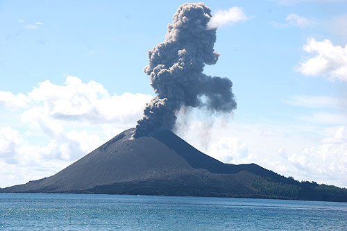 Krakatau and Ujung Kulon National Park Sunda Strait - Indonesia